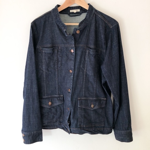 eileen fisher jean jacket